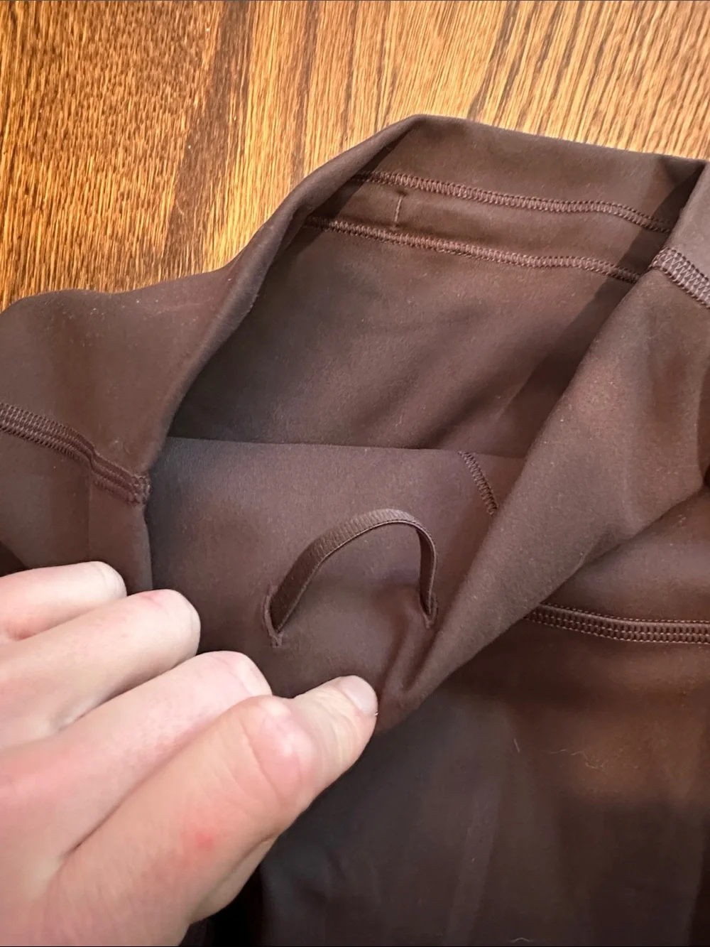 lululemon athletica women’s Brown High-Rise Leggings- Wunder Train - Picture 3 of 3